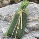 Cheeseboard gift set made from wine bottle